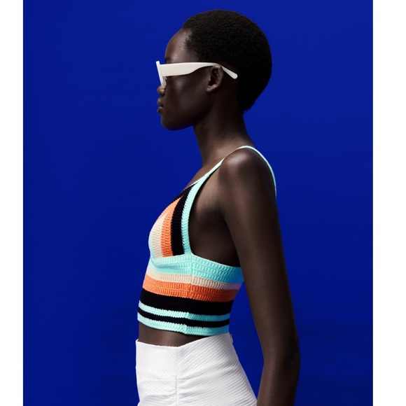 Zara Multicolored Knit top - Picture 3 of 10